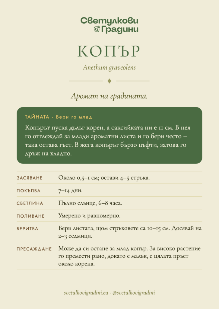 Карта за грижа: Копър